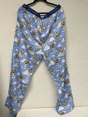 Peter Alexander Light Blue Buzz Lightyear Men's Pajama Pants Size XXL
